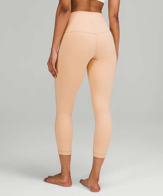 lululemon athletica, Pants & Jumpsuits, Lululemon Align Highrise Crop 23  Size 6 Canyon Orange
