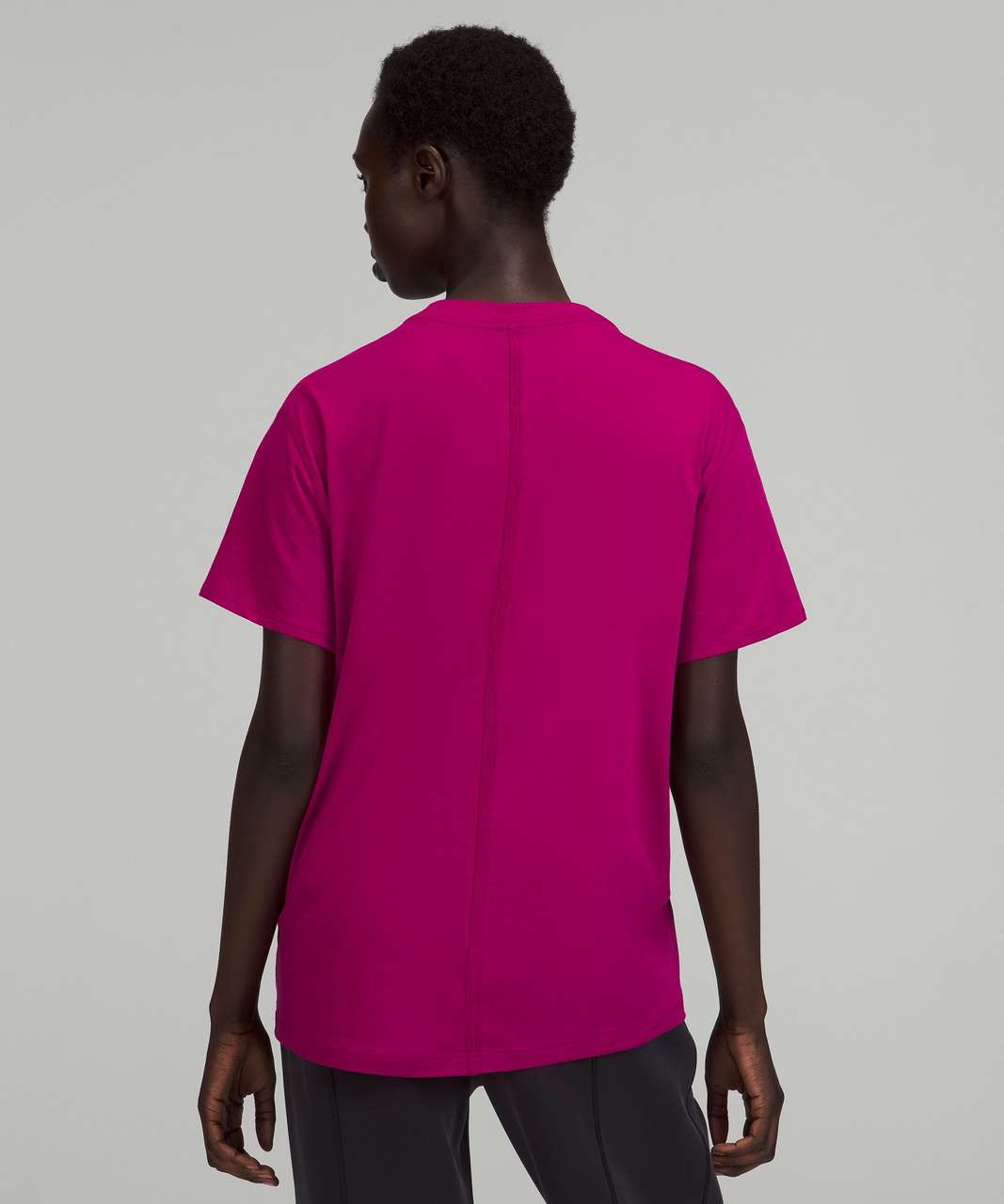 Lululemon All Yours Cotton T-Shirt - Magenta Purple