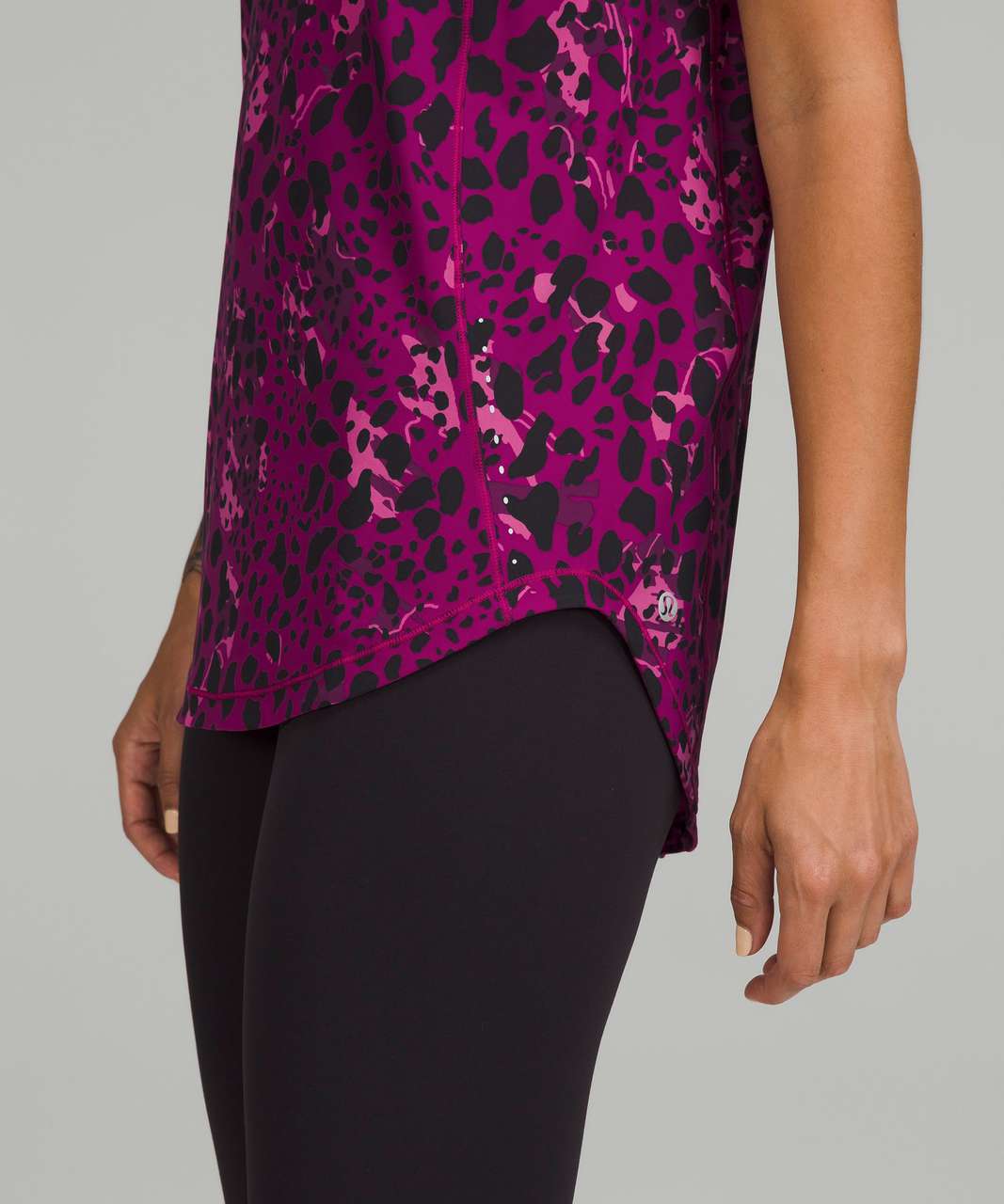 Lululemon Sculpt Tank Top - Cheetah Camo Magenta Purple Multi / Magenta  Purple - lulu fanatics