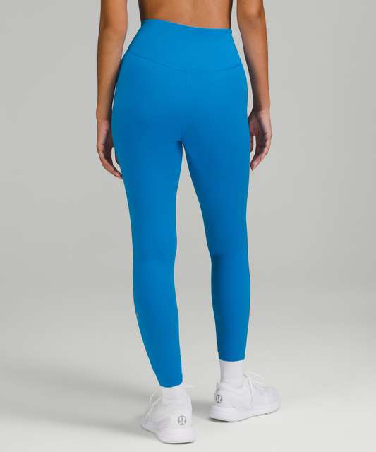 Lululemon Base Pace High-Rise Running Tight 28 *Brushed Nulux - True Navy  - lulu fanatics