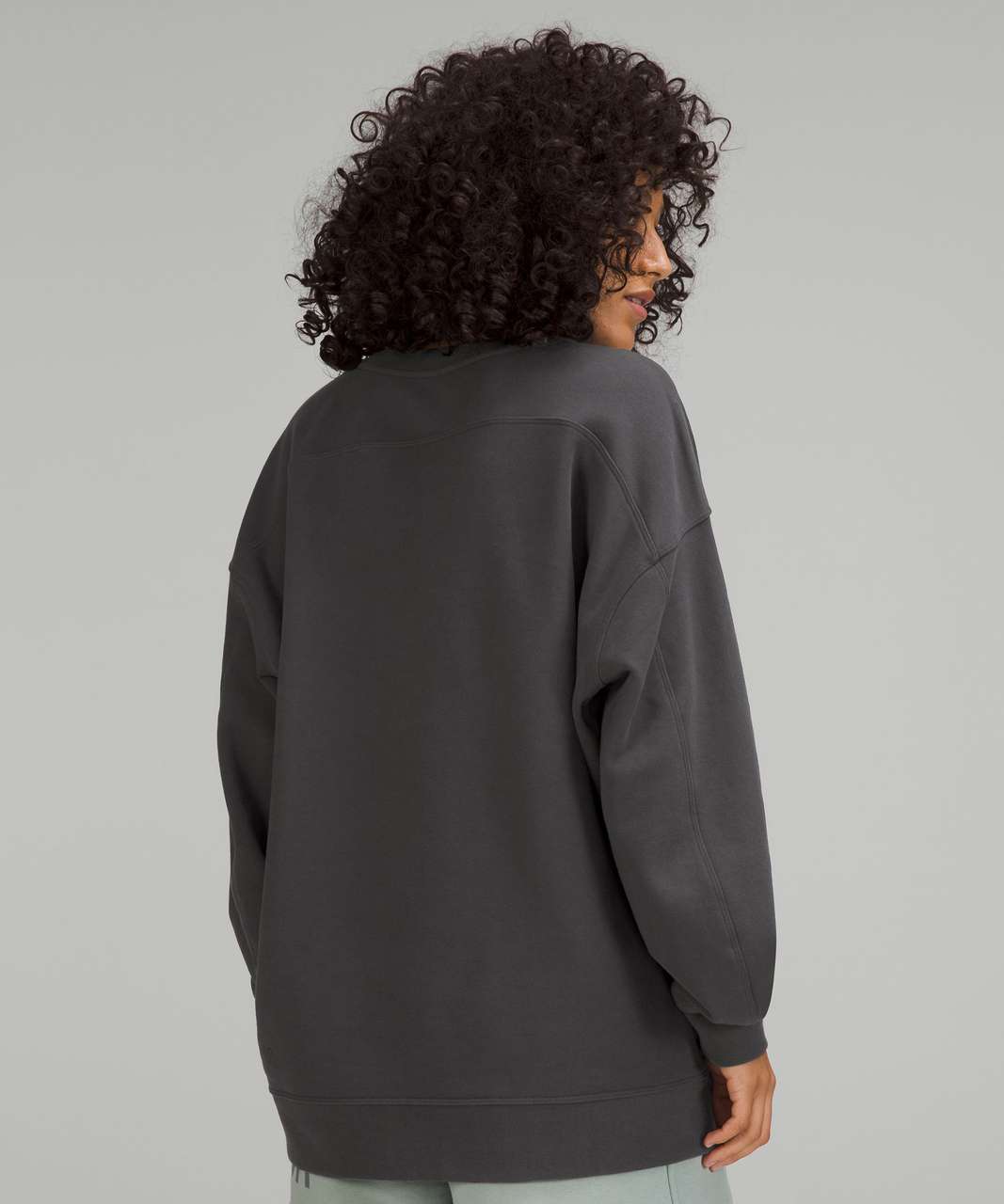 Lululemon Perfectly Oversized Crew *Ed Curtis - Graphite Grey