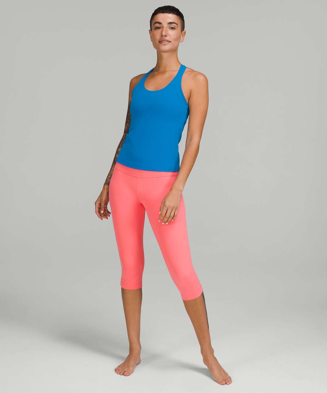 Lululemon Cool Racerback Short Tank Top *Nulu - Poolside - lulu fanatics