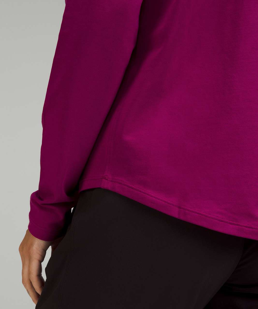 Lululemon Love Long Sleeve Shirt - Magenta Purple