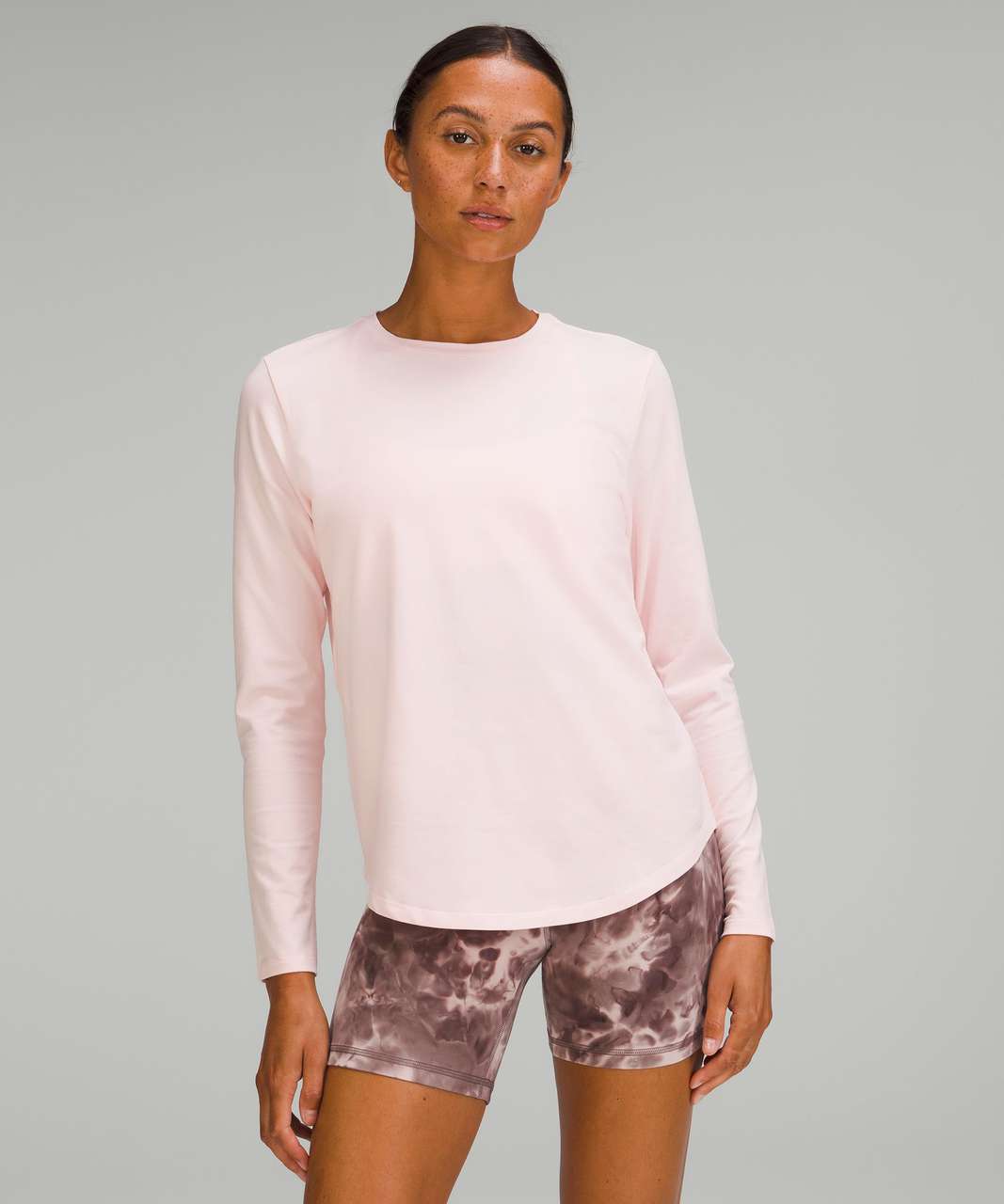 Lululemon Love Long Sleeve Shirt - Strawberry Milkshake