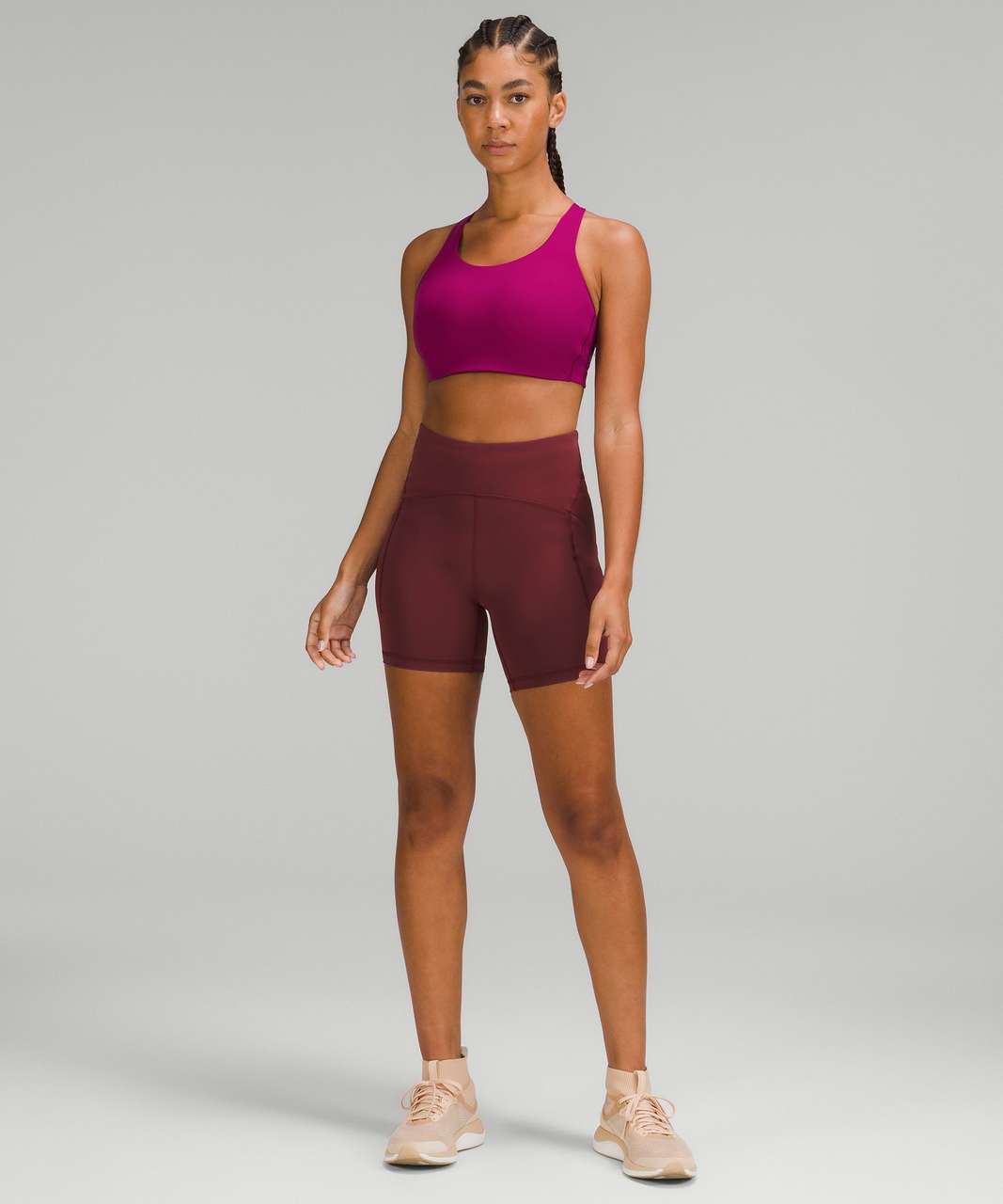 Lululemon Energy Bra *High Support, B–DDD Cups - Magenta Purple - lulu  fanatics