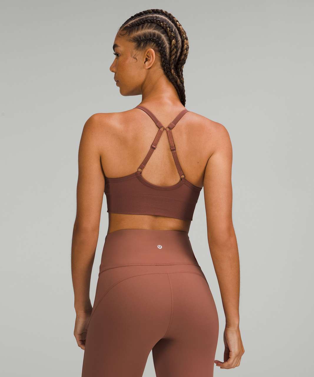 Lululemon Ebb to Street Bra *Light Support, C/D Cup - Ancient Copper - lulu  fanatics