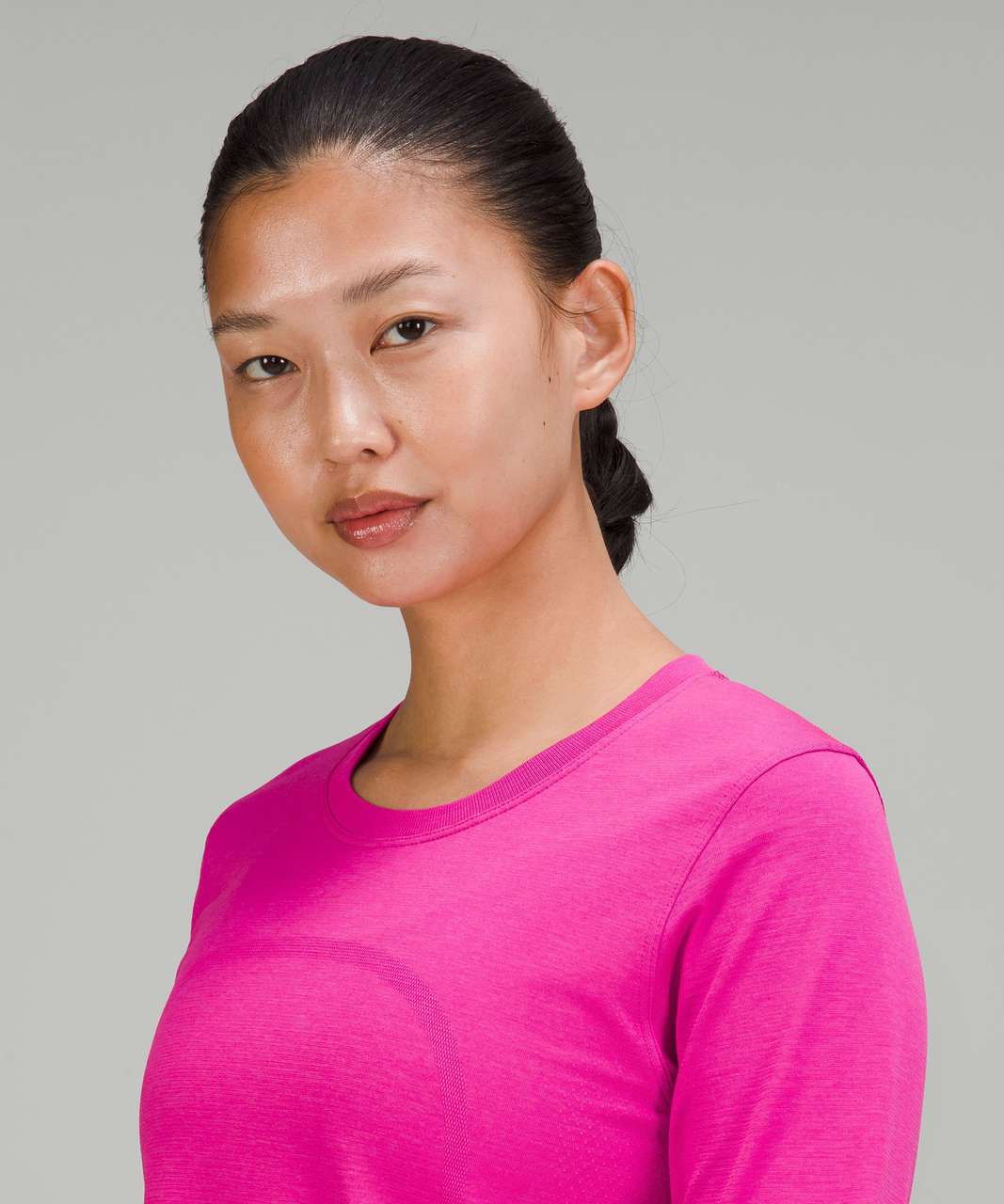 Lululemon Swiftly Relaxed-Fit Long Sleeve Shirt - Sonic Pink / Sonic Pink