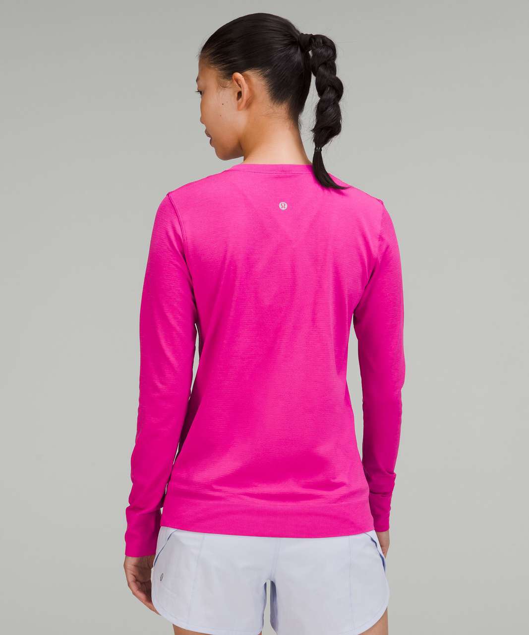 Lululemon Swiftly Relaxed-Fit Long Sleeve Shirt - Sonic Pink / Sonic Pink