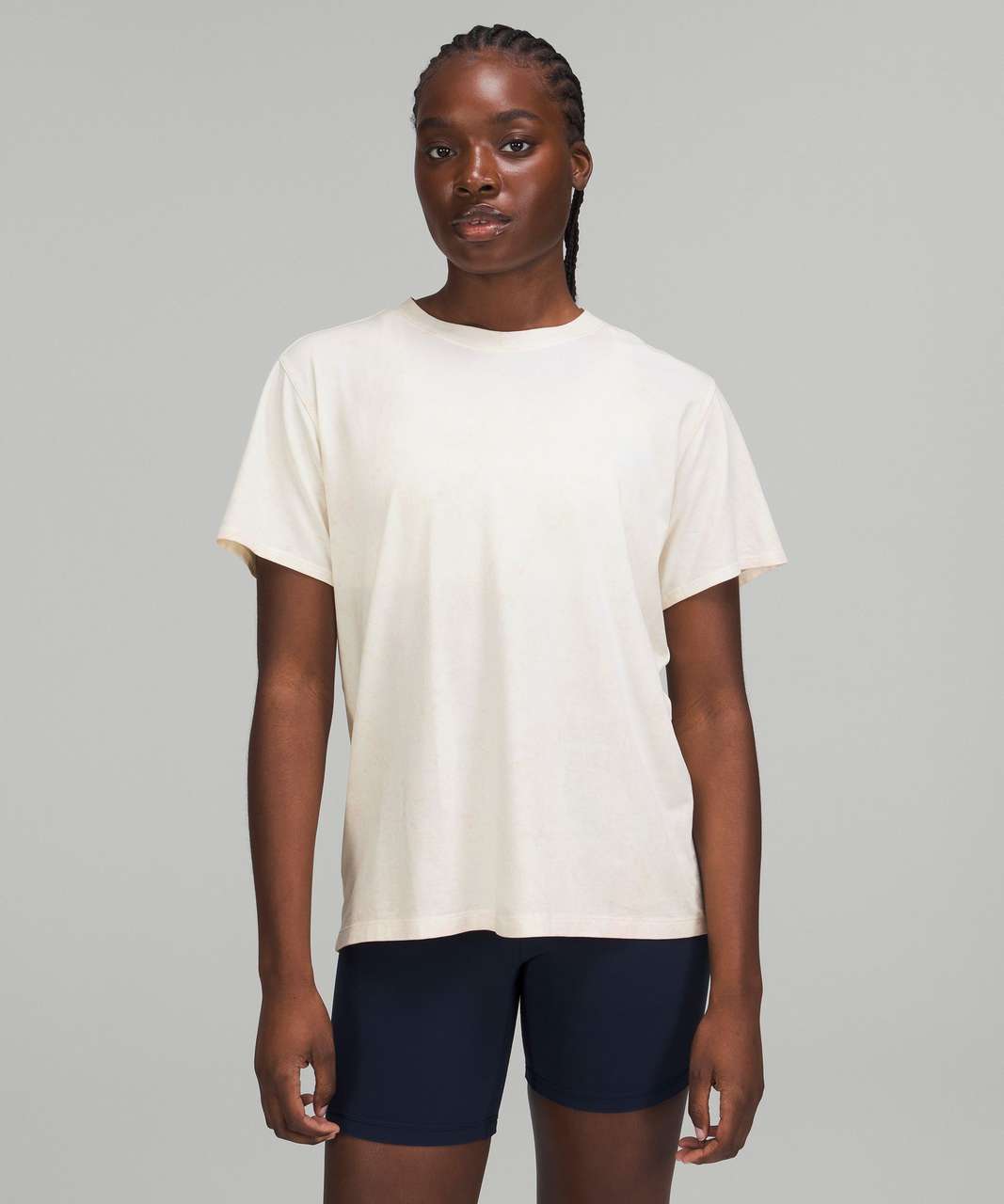 lululemon athletica, Tops, Lululemon Softstreme Gathered Tshirt Lemon  Sorbet 6