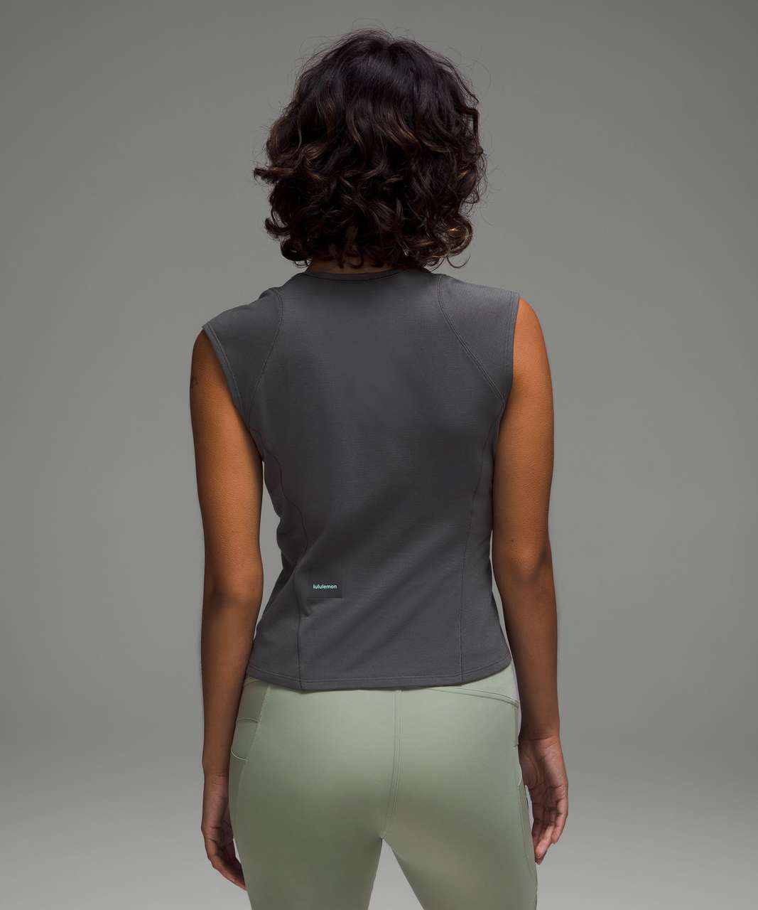 Lululemon Cap Sleeve Hiking Tank Top - Graphite Grey