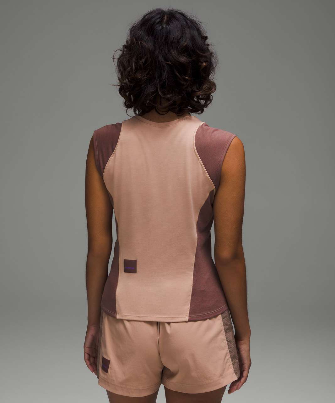 Lululemon Cap Sleeve Hiking Tank Top - Pink Clay / Dark Oxide