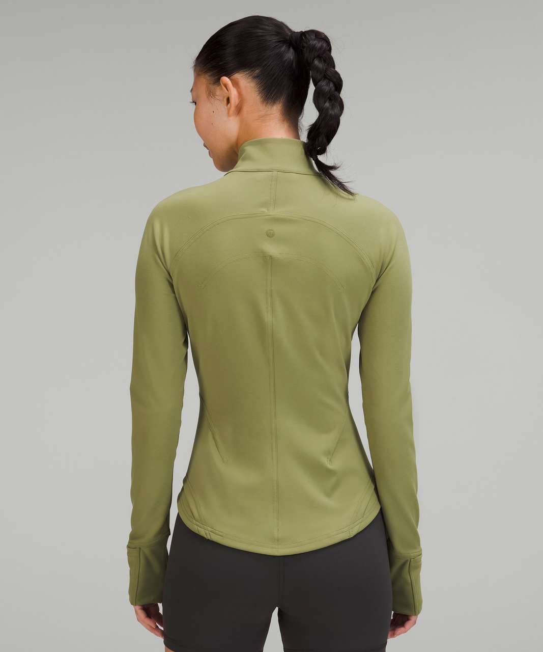 Lululemon InStill Jacket Running Zip Up Yoga Spruce Green Luxtreme Nulu 8  in 2024