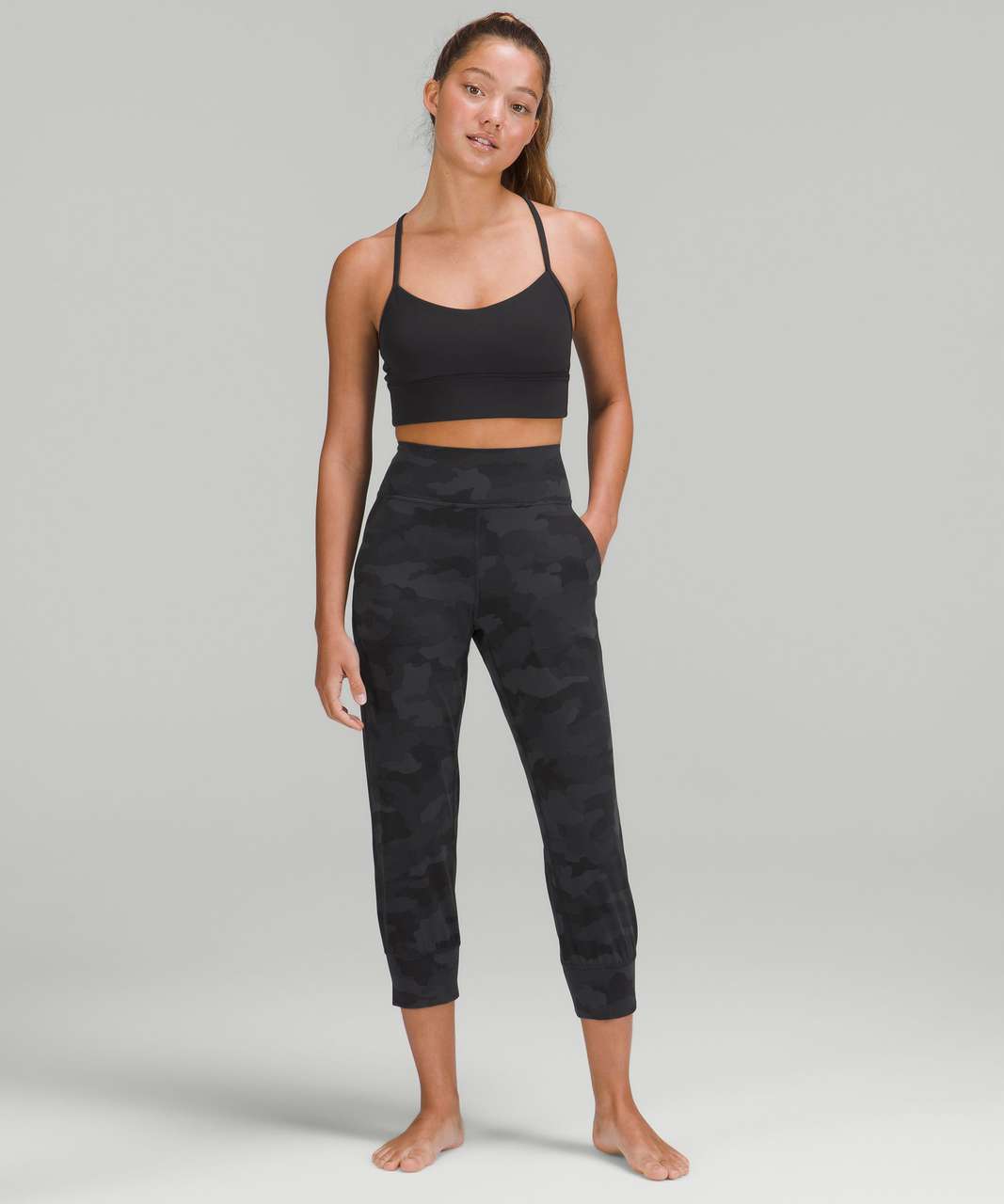 lululemon Align™ Jogger Crop 23, Heritage 365 Camo Deep Coal Multi