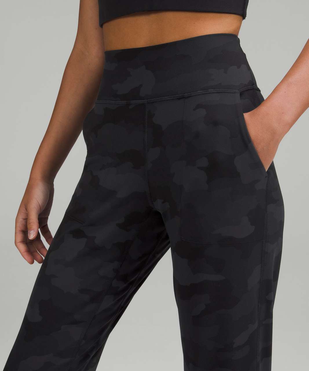 Lululemon Align Cropped Jogger - Heritage 365 Camo Deep Coal Multi - lulu  fanatics