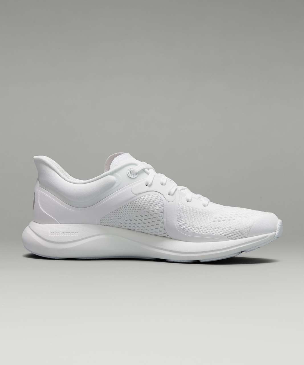 Lululemon Chargefeel Low Womens Workout Shoe - White / White / Silver Drop
