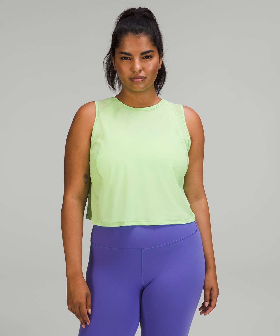 Lululemon athletica Sculpt Cropped Tank Top, Women's Sleeveless & Tops