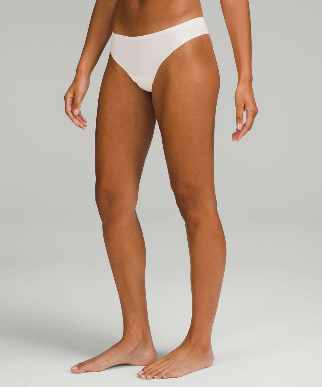 Lululemon UnderEase Lace Mid-Rise Thong Underwear - Malibu Peach