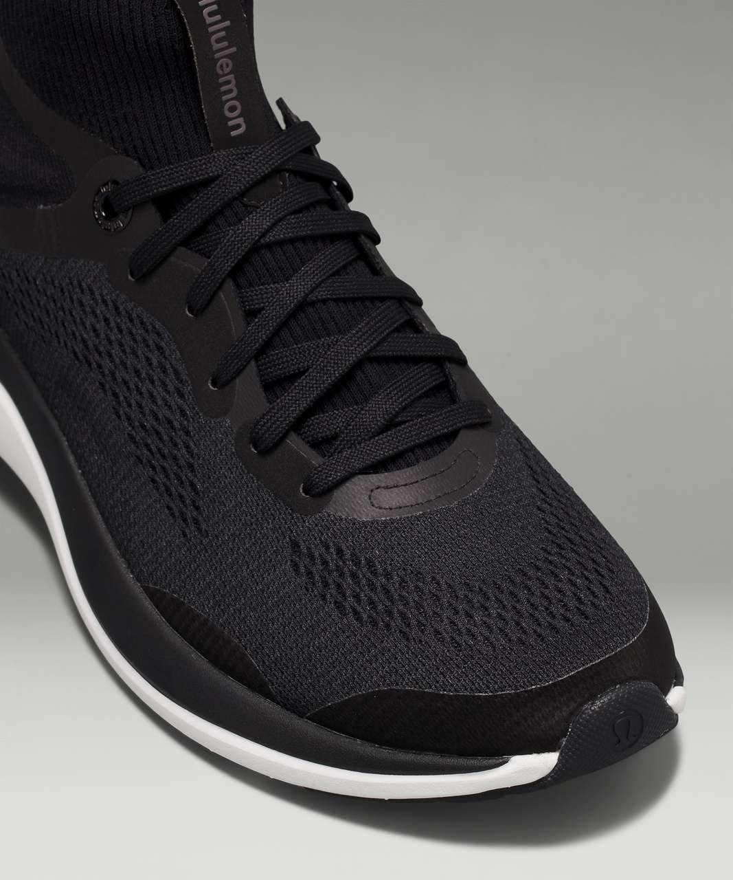 Lululemon Chargefeel Mid Womens Workout Shoe - Black / Anchor / White