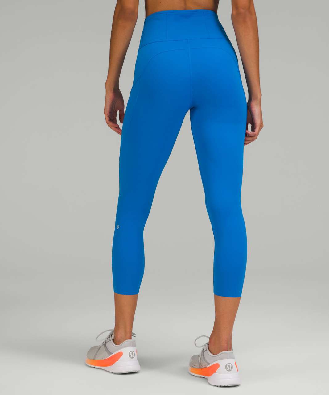 Lululemon Fast and Free Reflective High-Rise Crop 19 - Larkspur