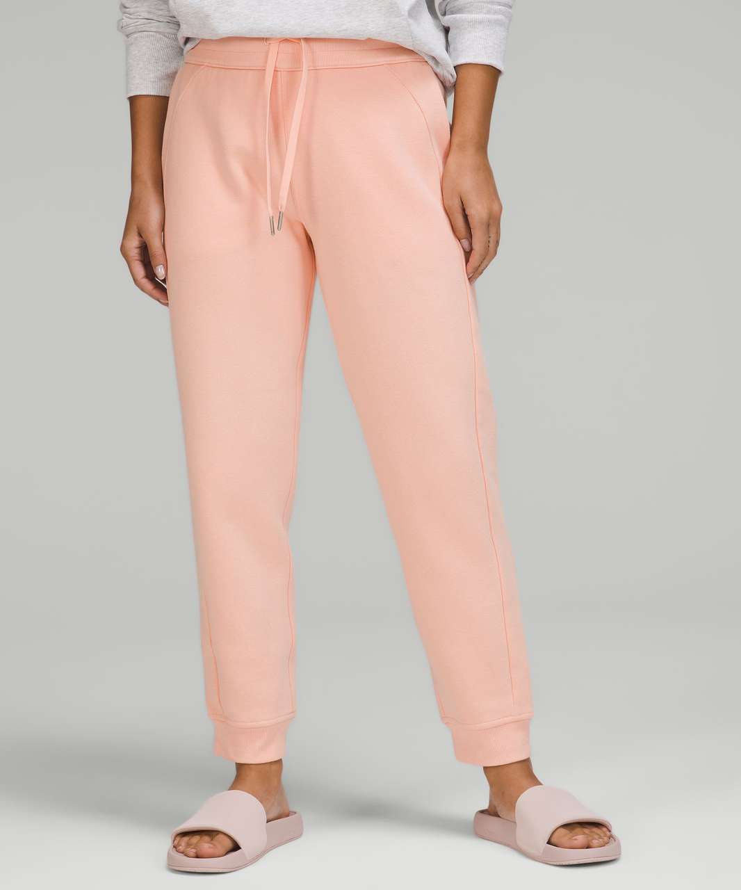 Lululemon Scuba High-Rise Jogger 7/8 Length - Peach Satin - lulu