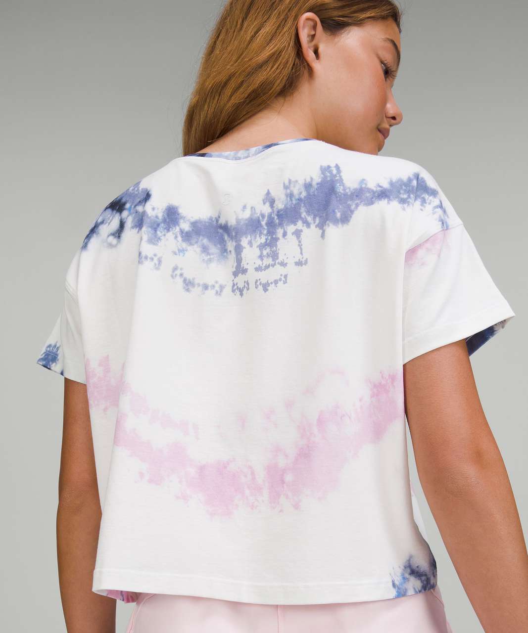 Lululemon Cates T-Shirt - Diverge Dye Pink Multi