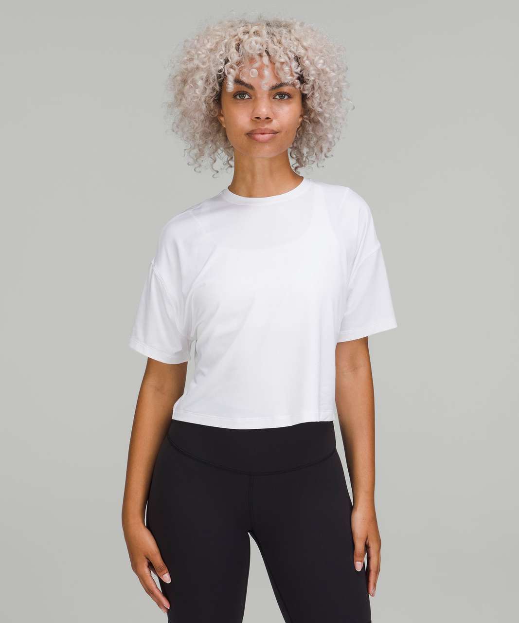 Lululemon Abrasion-Resistant Training T-Shirt - White - lulu fanatics