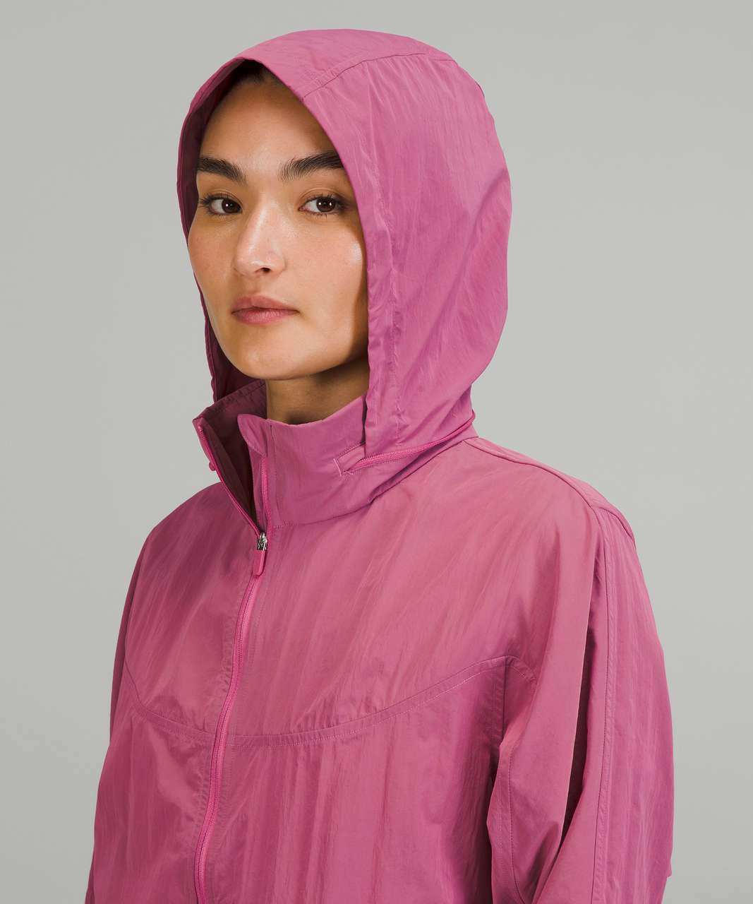 Lululemon Lightweight Hooded Jacket - Pink Blossom - lulu fanatics