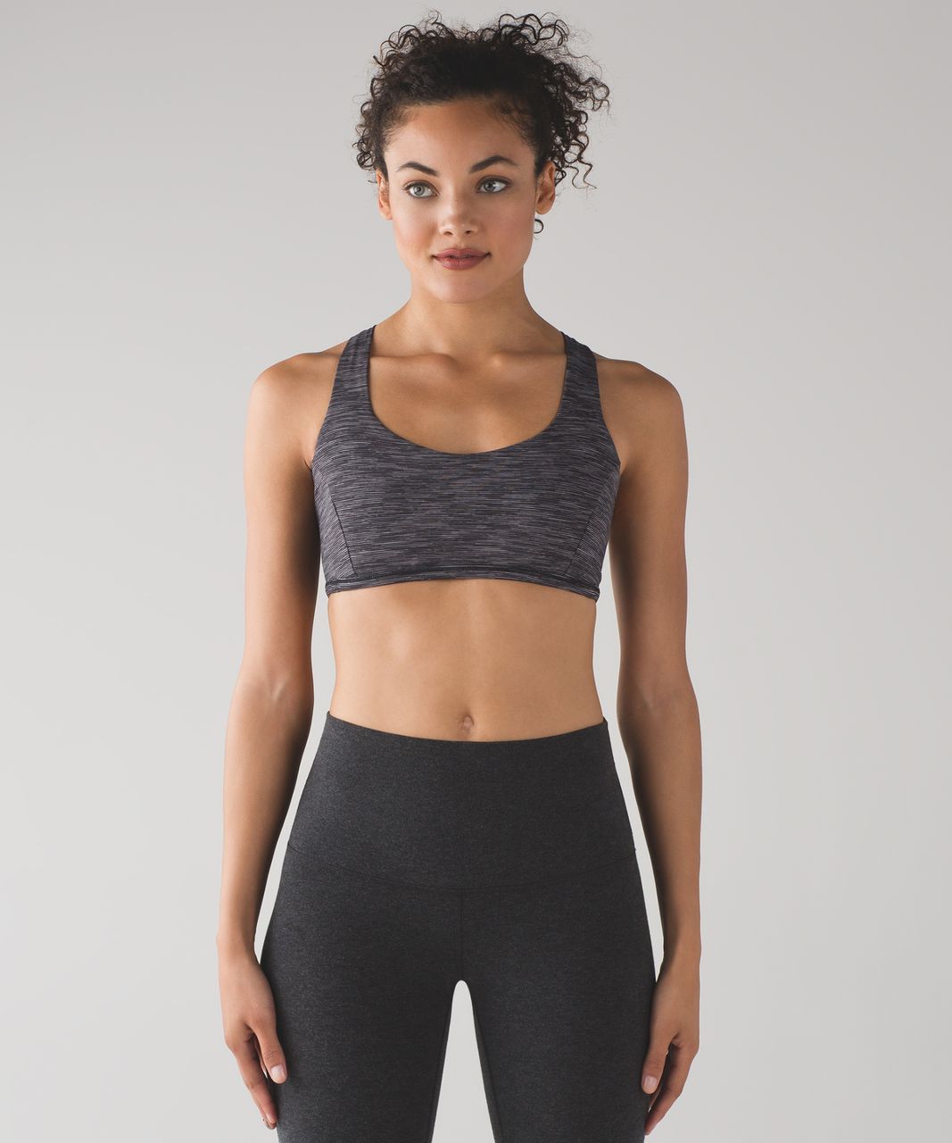 Lululemon Free To Be Tranquil Bra - Wee Are From Space Deep Coal Battleship