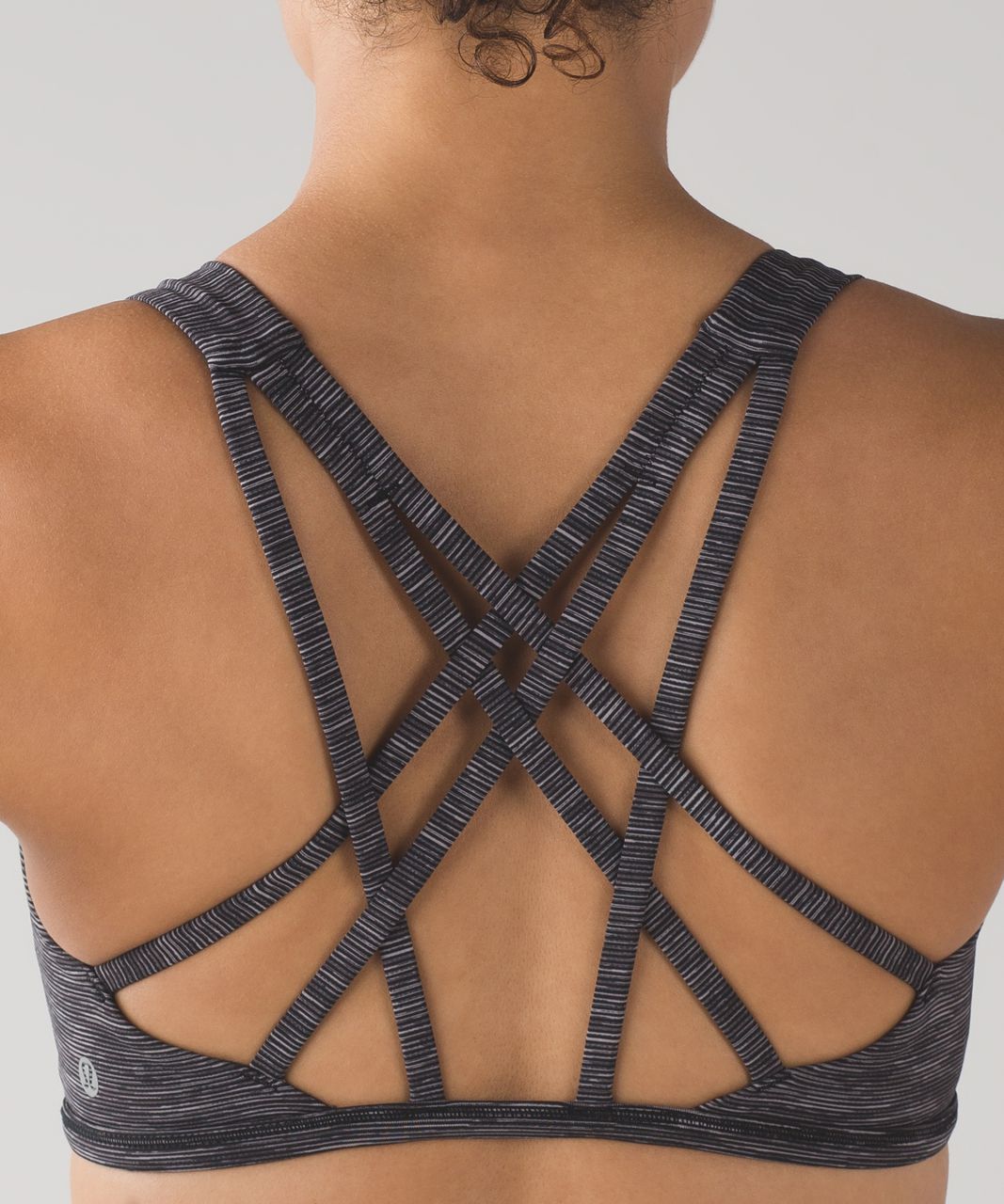 Lululemon Free To Be Tranquil Bra - Wee Are From Space Deep Coal Battleship