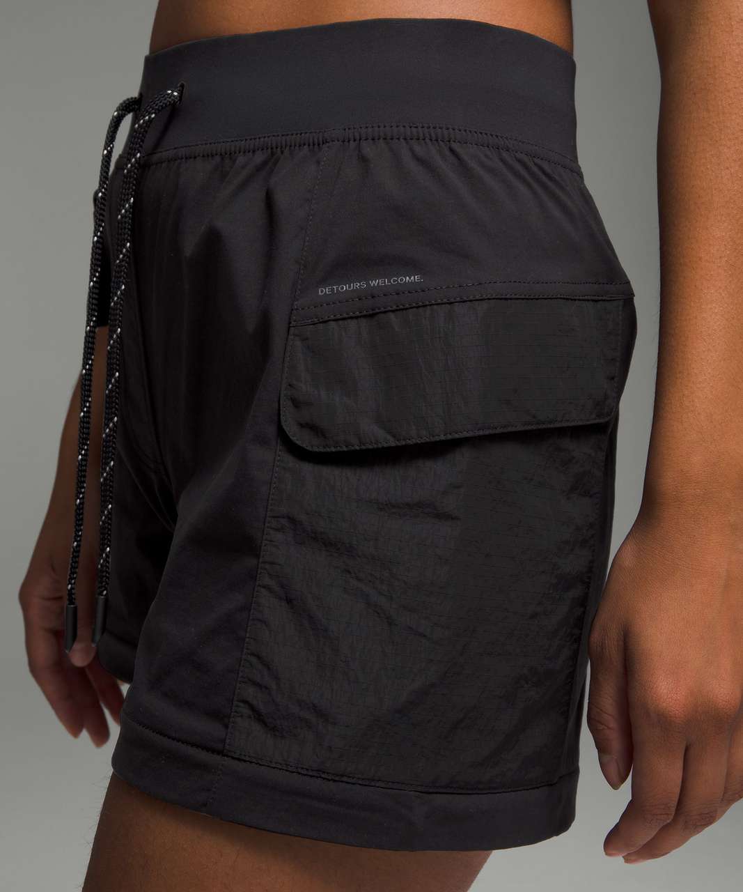 Lululemon Convertible High-Rise Hiking Jogger - Black - lulu fanatics