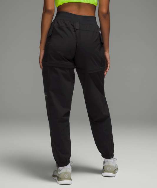 Lululemon Convertible High-Rise Hiking Jogger - Laurel Green / Dewy - lulu  fanatics