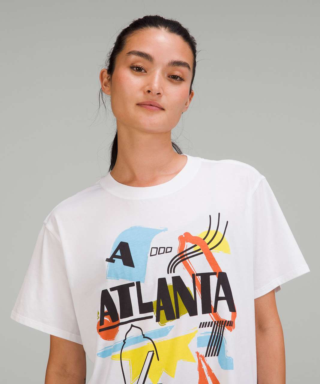 Lululemon All Yours Cotton T-Shirt *Atlanta - White