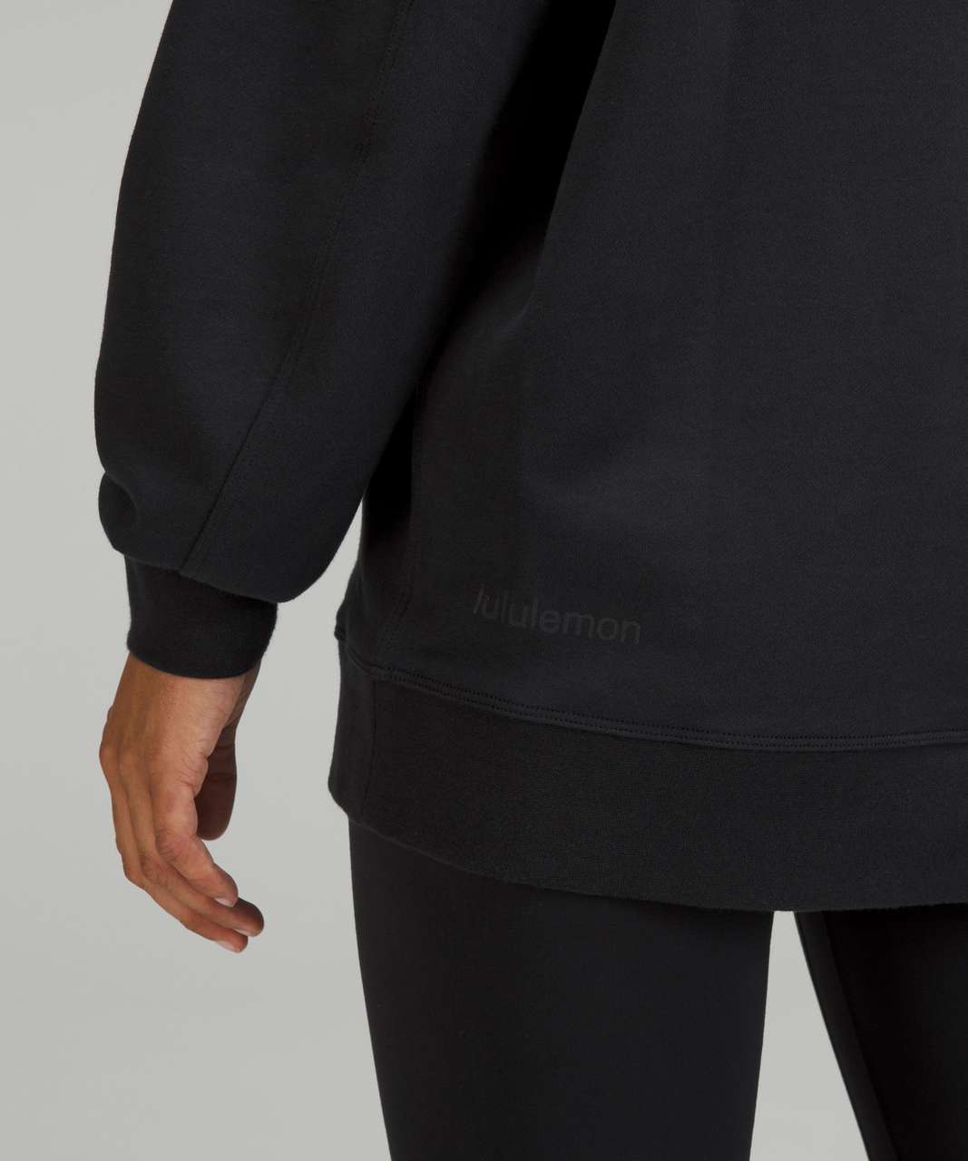 Lululemon Perfectly Oversized Crew *Houston - Black