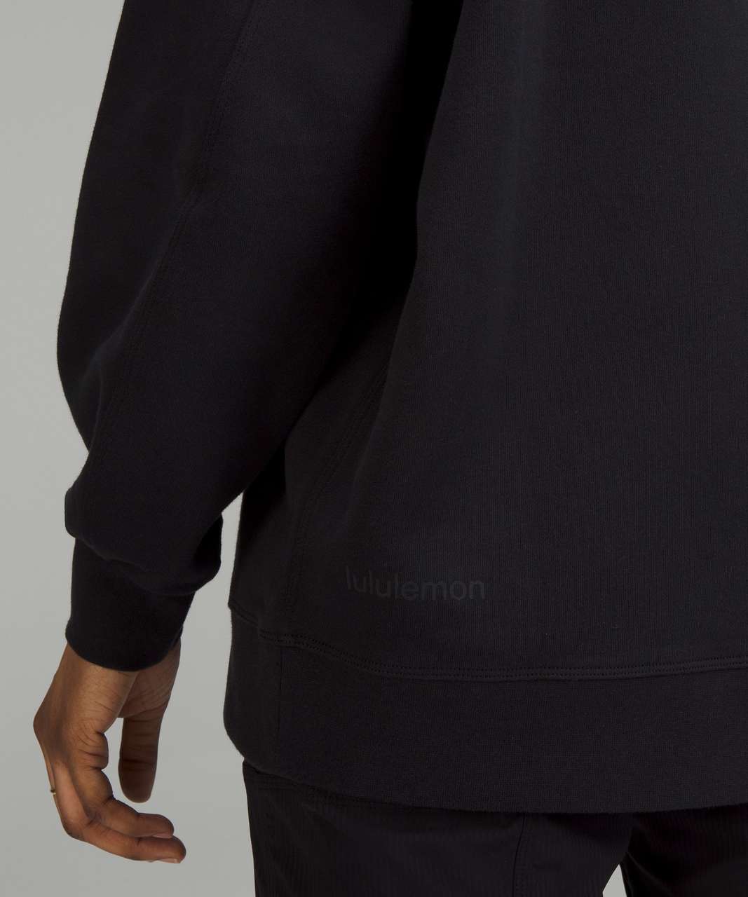 Lululemon Perfectly Oversized Crew *Atlanta - Black - lulu fanatics