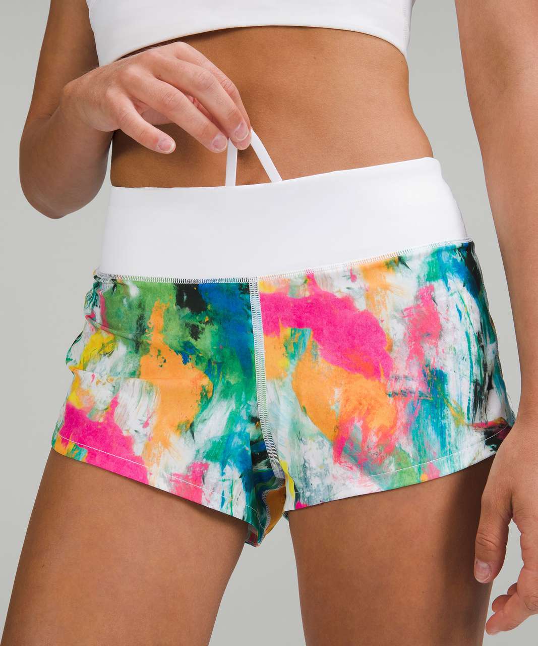 Lululemon Will the Wave Surf Short 2.5 - LuluLemons White Multi