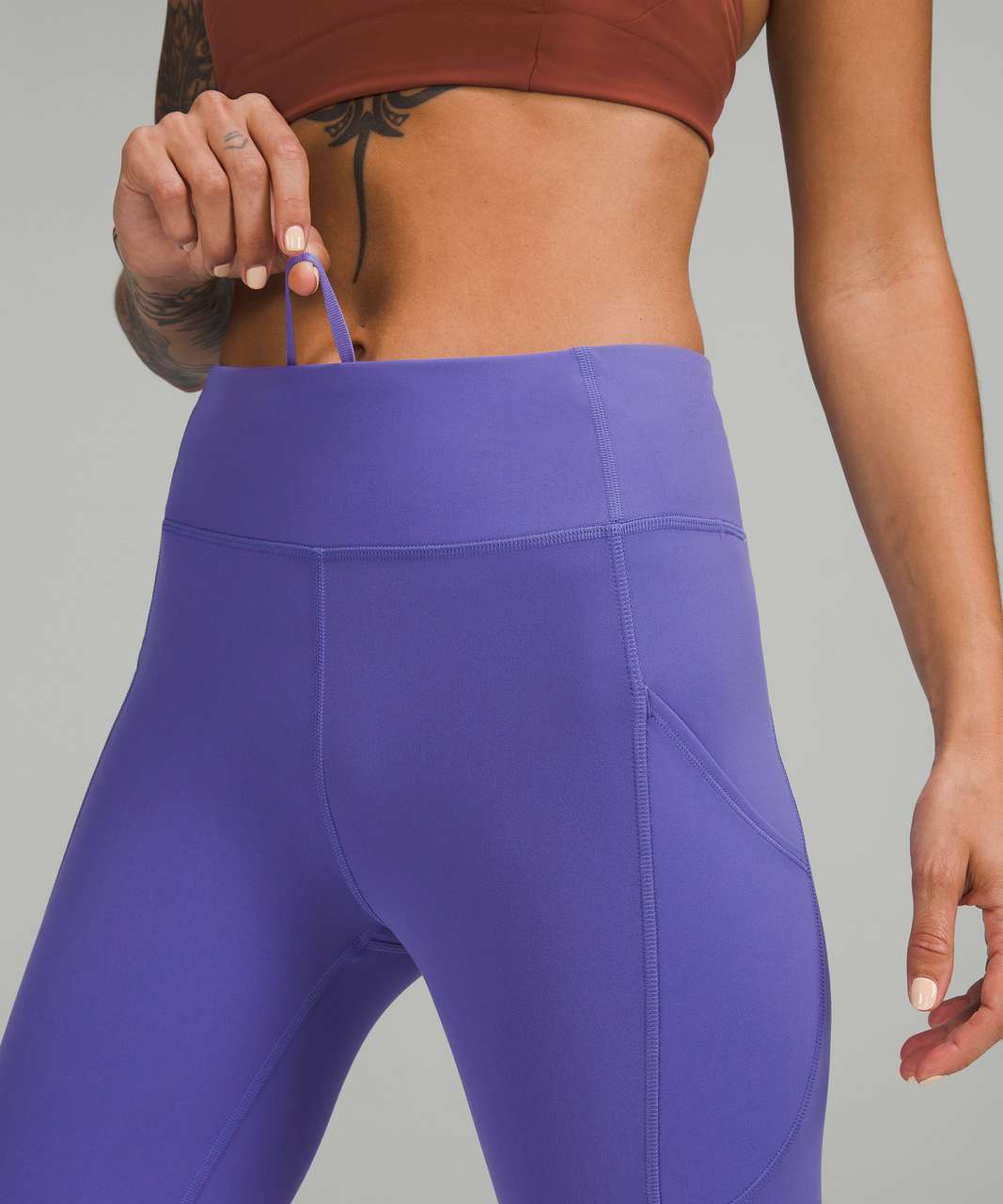 Lululemon Invigorate High-Rise Tight 25" - Charged Indigo