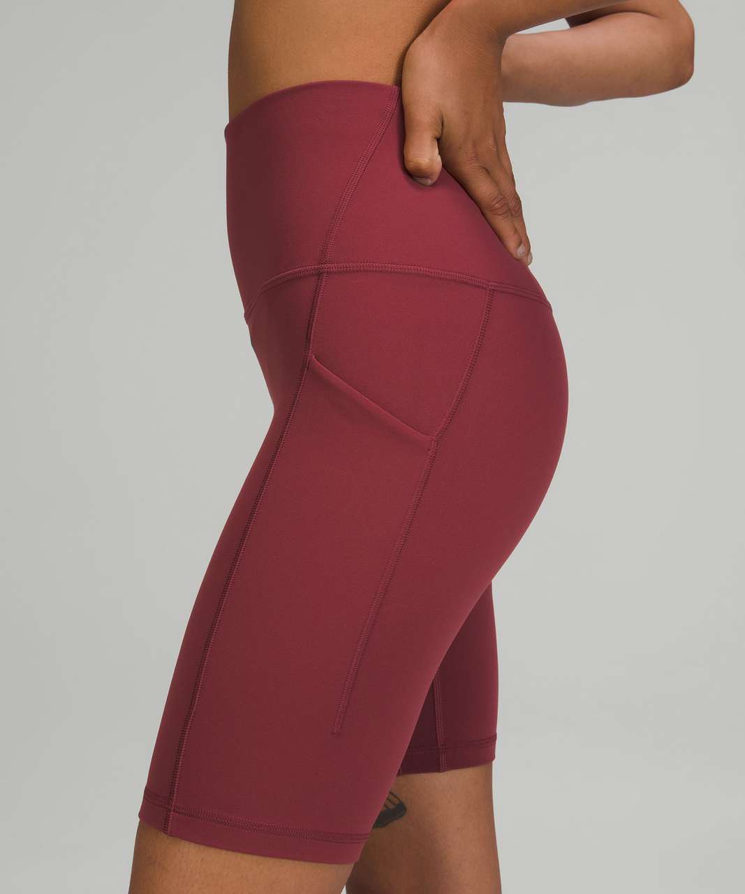 Lululemon Align™ High-rise Shorts With Pockets 8 - Mulled Wine