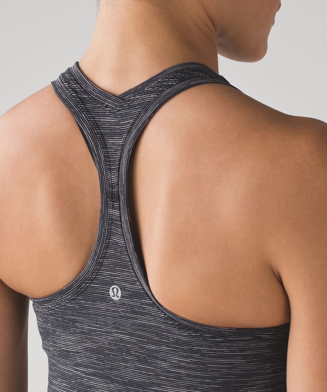 Lululemon Cool Racerback II - Wee Are From Space Deep Coal Battleship