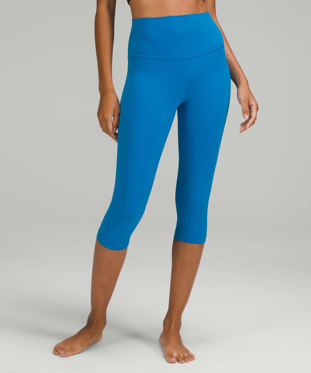 lululemon lemon align poolside (color) cropped women's size 2