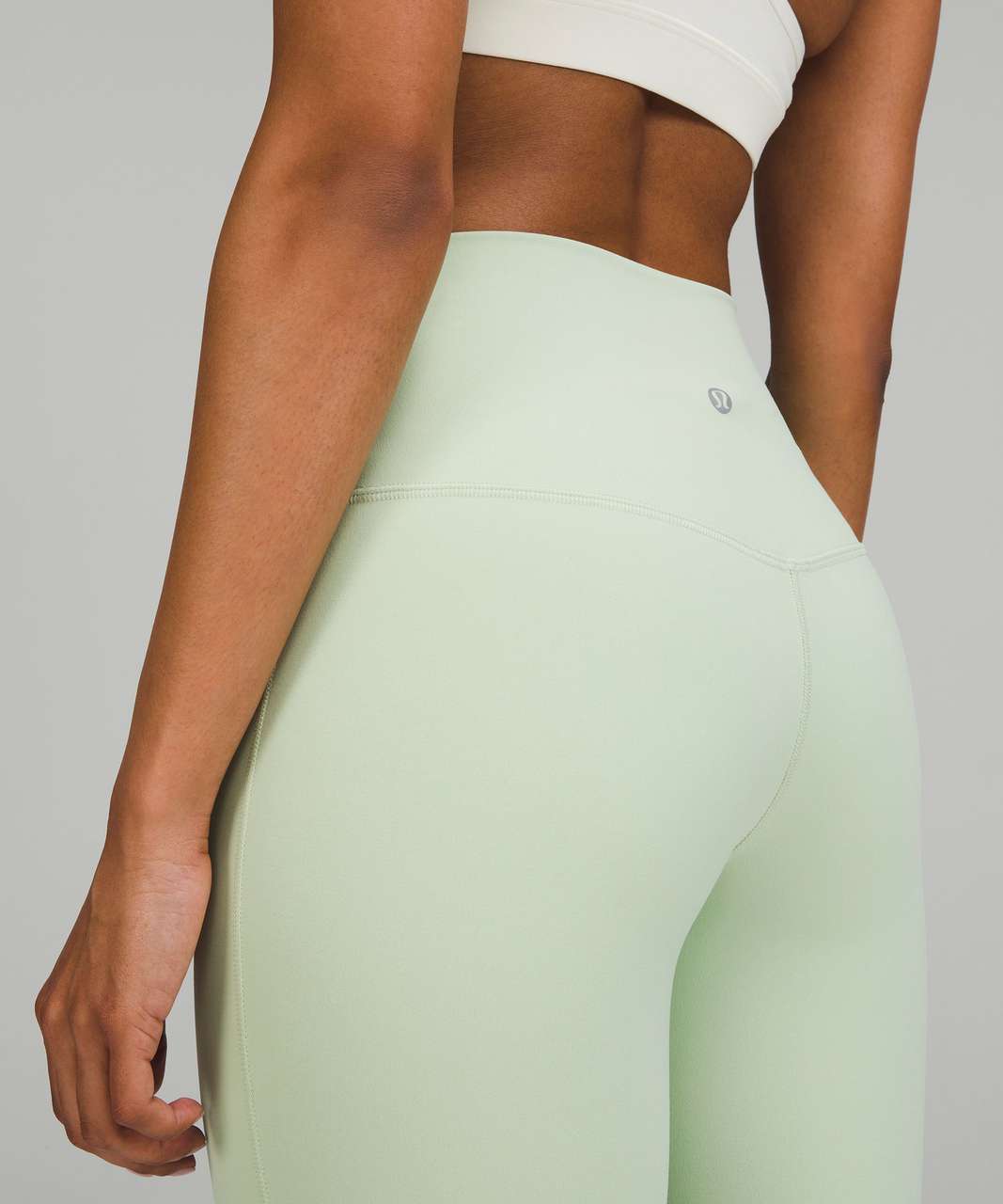 Lululemon Align High-Rise Crop 17 - Creamy Mint - lulu fanatics