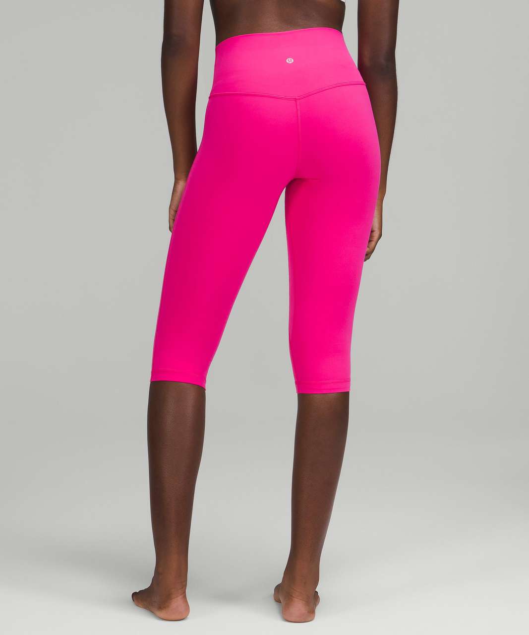 Lululemon Align High Rise Pink Crops Capri Leggings 8