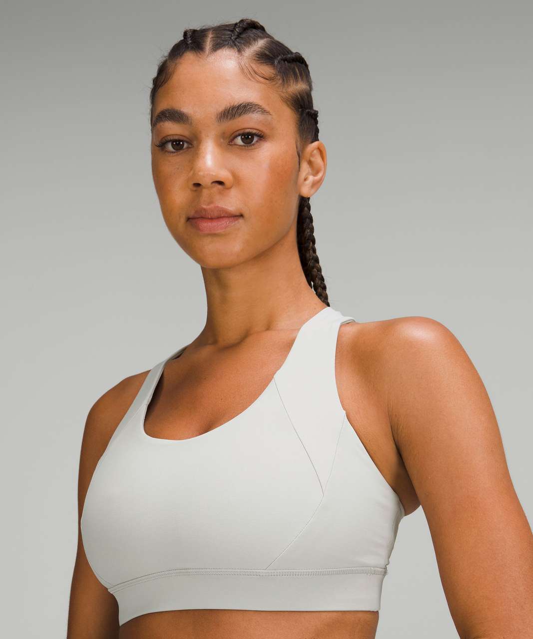 Lululemon All Sport Bra - White - lulu fanatics