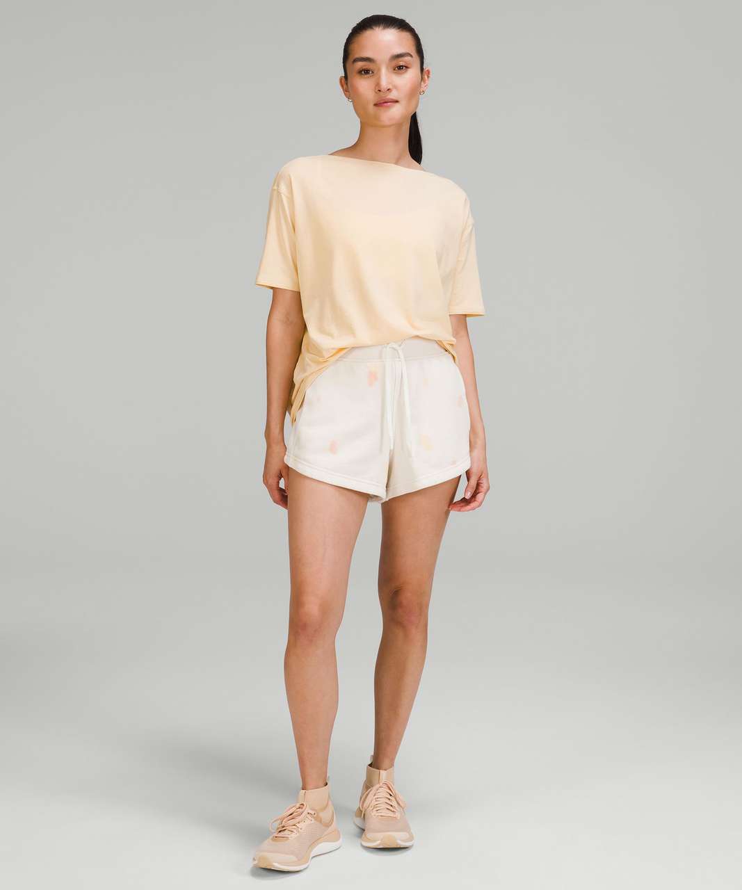 Lululemon Back in Action Short Sleeve Shirt - Prosecco