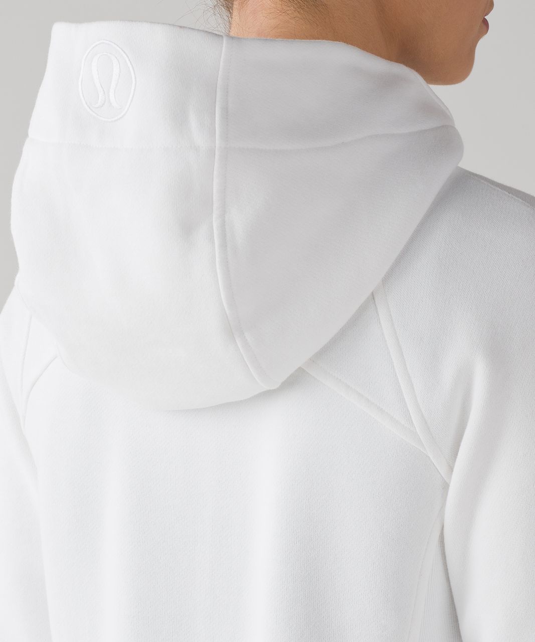 Lululemon Scuba Hoodie *Light Cotton Fleece - White (First Release)