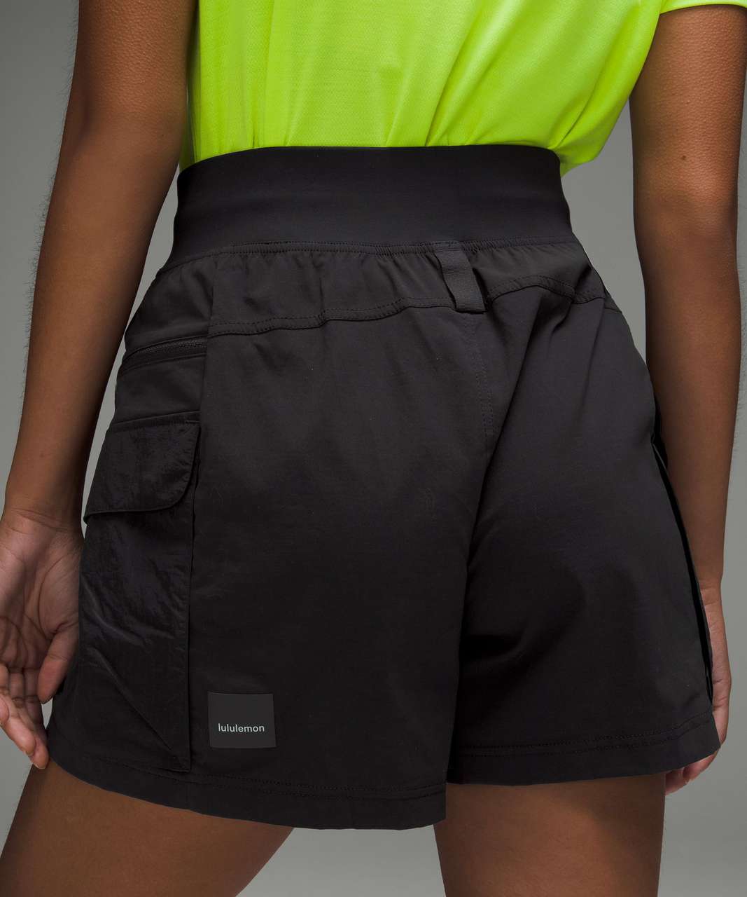 Lululemon Convertible High-Rise Hiking Jogger *WovenAir - Black - lulu  fanatics