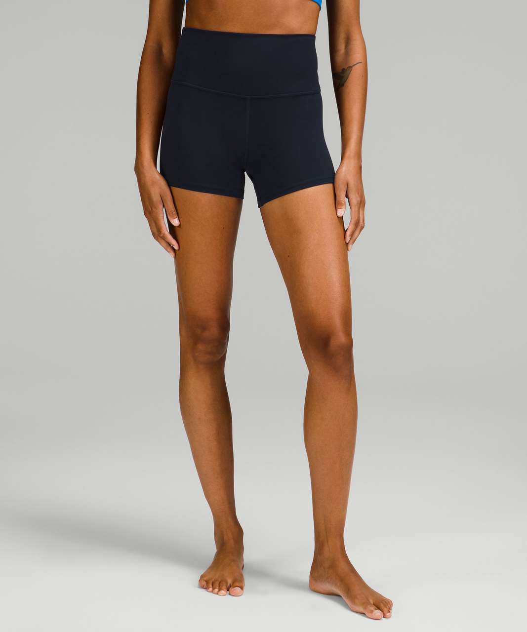 Lululemon Align High-Rise Short with Pockets 6 - True Navy - lulu