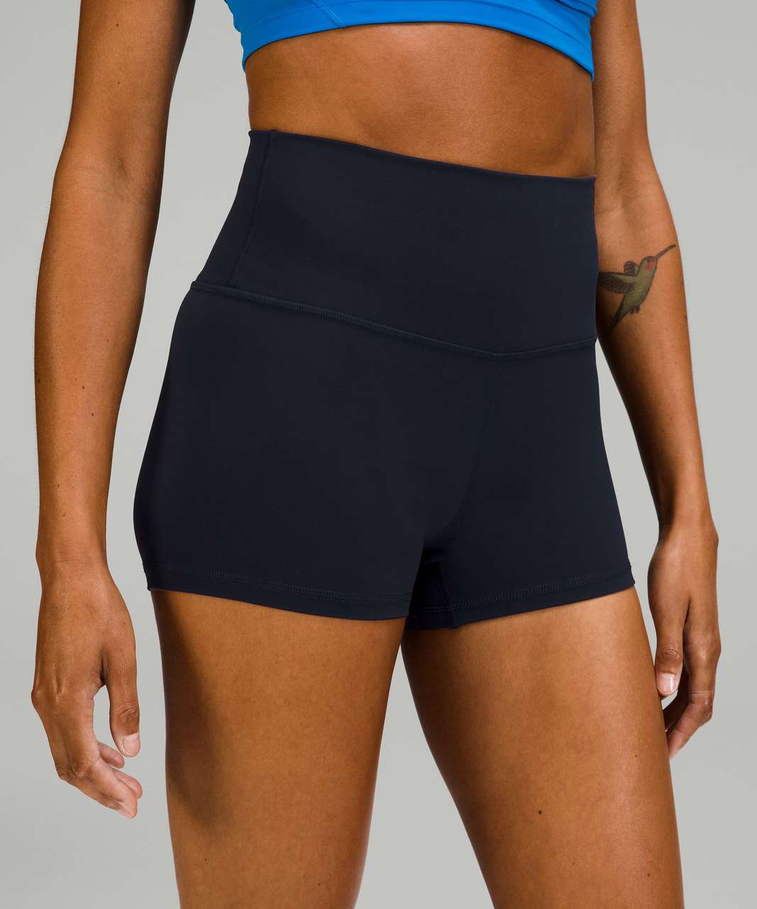 Lululemon Align Curve Seam High-Rise Short 6 Utility Blue UTYB Women's  Size 14