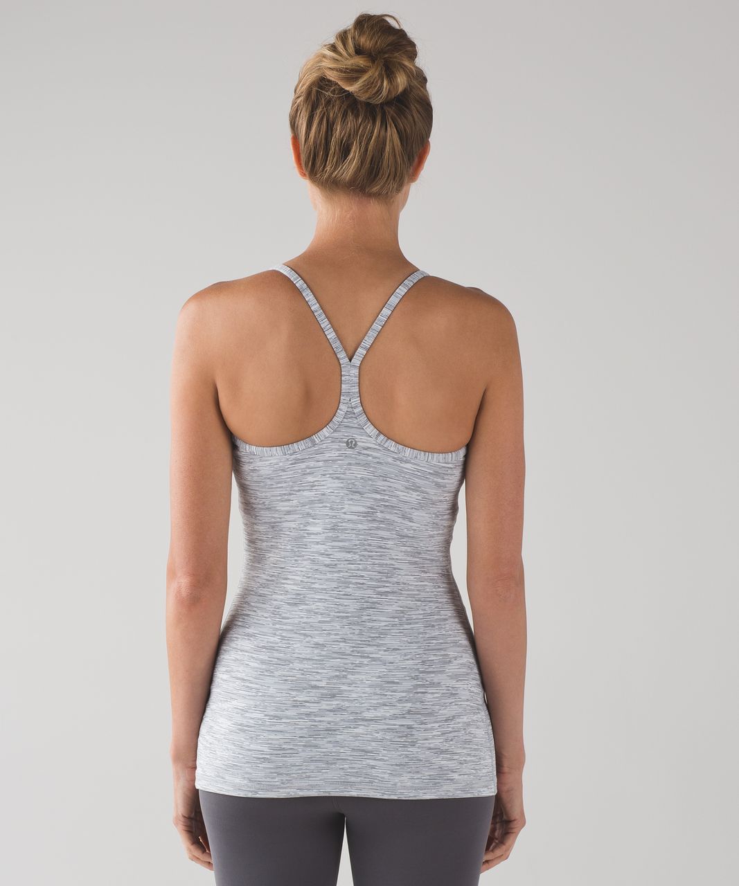 Lululemon Power Y Tank - Wee Are From Space Ice Grey Alpine White