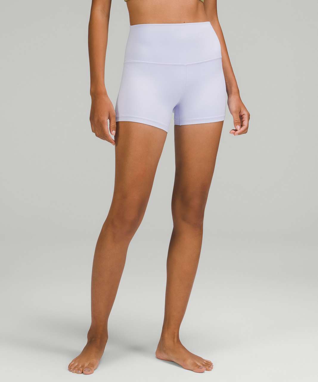 Lululemon Align High-Rise Short 4 - Pastel Blue - lulu fanatics