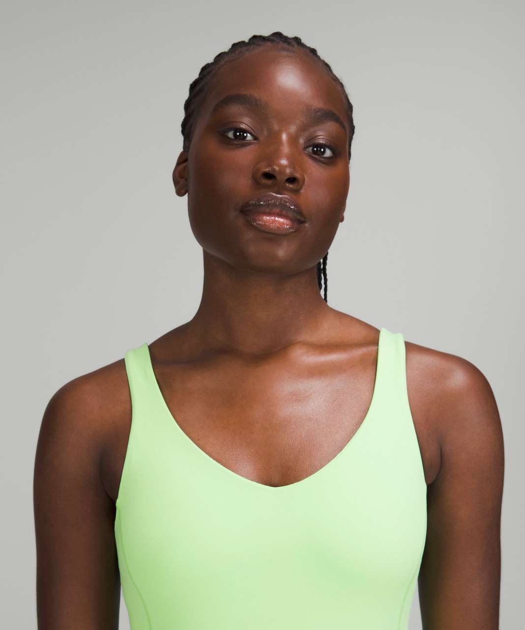 Lululemon SenseKnit Running Tank Top - Smoked Spruce - lulu fanatics